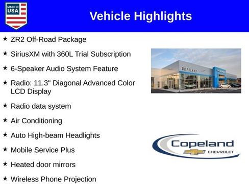 New 2026 Chevrolet Colorado ZR2 w/ Technology Package AWD/4WD image 3