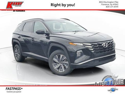 Certified 2022 Hyundai Tucson Blue AWD/4WD image 1