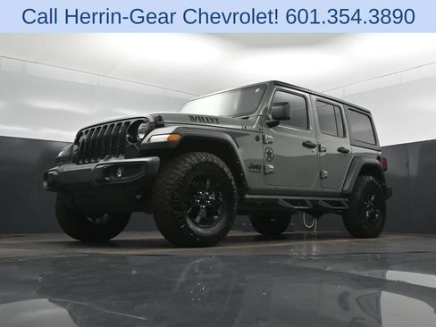 Used 2022 Jeep Wrangler Unlimited Sport AWD/4WD image 38