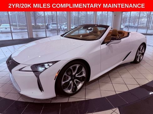 Certified 2021 Lexus LC 500 Convertible w/ Touring Package image 3