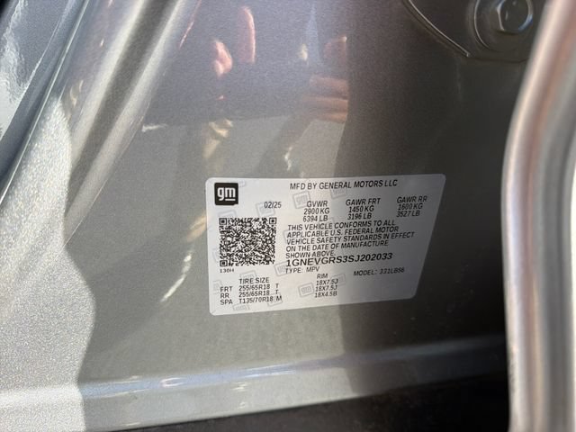 Used 2025 Chevrolet Traverse LT w/ Driver Confidence Package AWD/4WD image 16