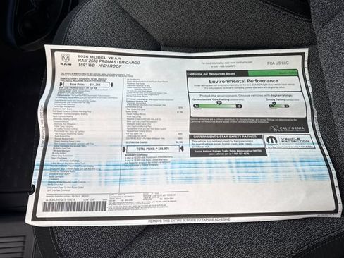 New 2026 RAM ProMaster 2500 w/ Safety Group image 32