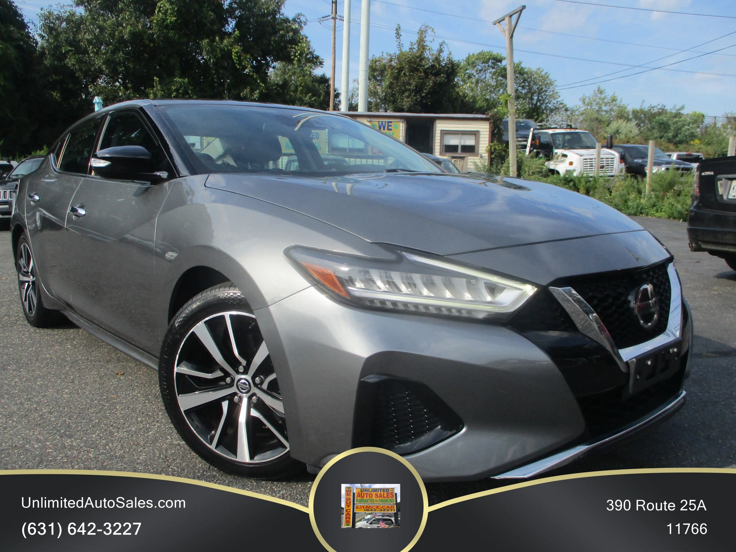 Used 2021 Nissan Maxima 3.5 SV w/ Floor Mat Group FWD image 1
