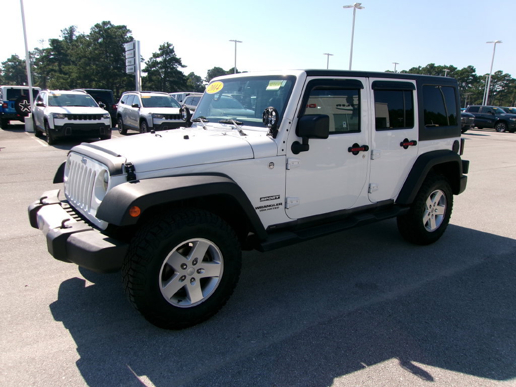Used 2014 Jeep Wrangler Unlimited Sport w/ Quick Order Package 24S AWD/4WD image 1