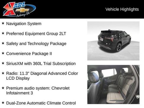 New 2026 Chevrolet Equinox LT w/ Convenience Package II AWD/4WD image 3