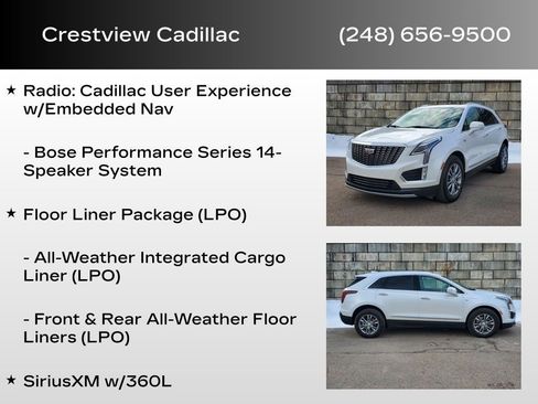 Certified 2023 Cadillac XT5 Premium Luxury w/ LPO, Floor Liner Package image 27