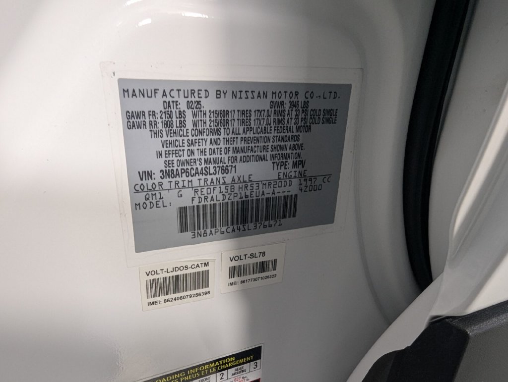Used 2025 Nissan Kicks SV FWD image 30