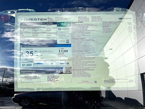 New 2025 Subaru Forester Touring image 19