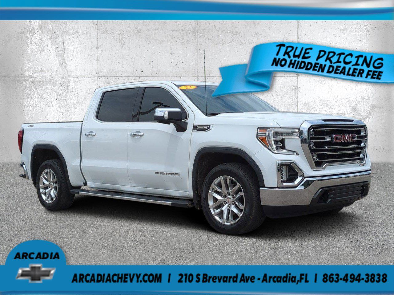 Used 2022 GMC Sierra 1500 SLT w/ SLT Premium Package AWD/4WD image 1