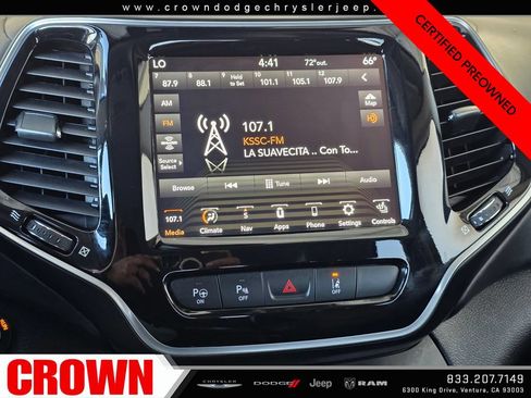 Certified 2019 Jeep Cherokee Overland w/ Technology Group AWD/4WD image 24