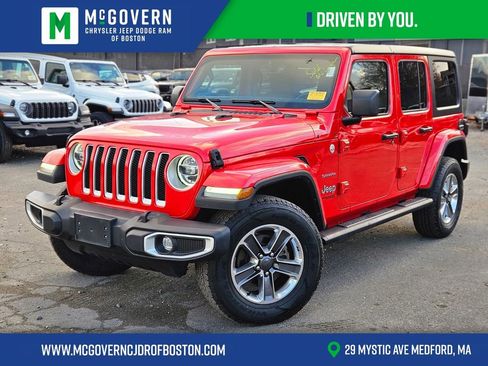 Used 2022 Jeep Wrangler Unlimited Sahara w/ Dual Top Group image 1