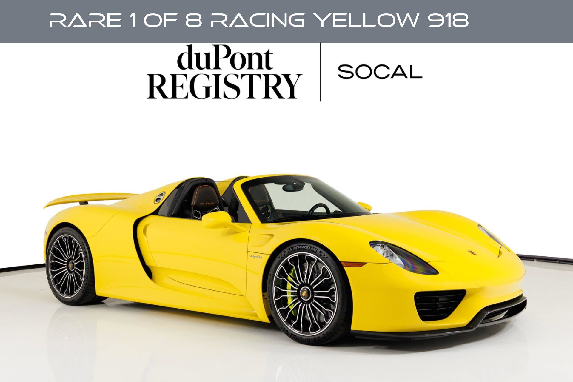 Used 2015 Porsche 918 Spyder AWD/4WD image 1