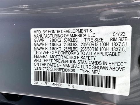 Certified 2023 Honda CR-V Sport image 66