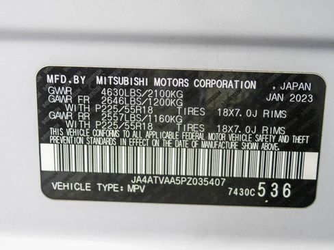 Used 2023 Mitsubishi Eclipse Cross Ralliart AWD/4WD image 52
