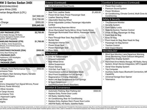 Used 2017 BMW 340i Sedan image 42