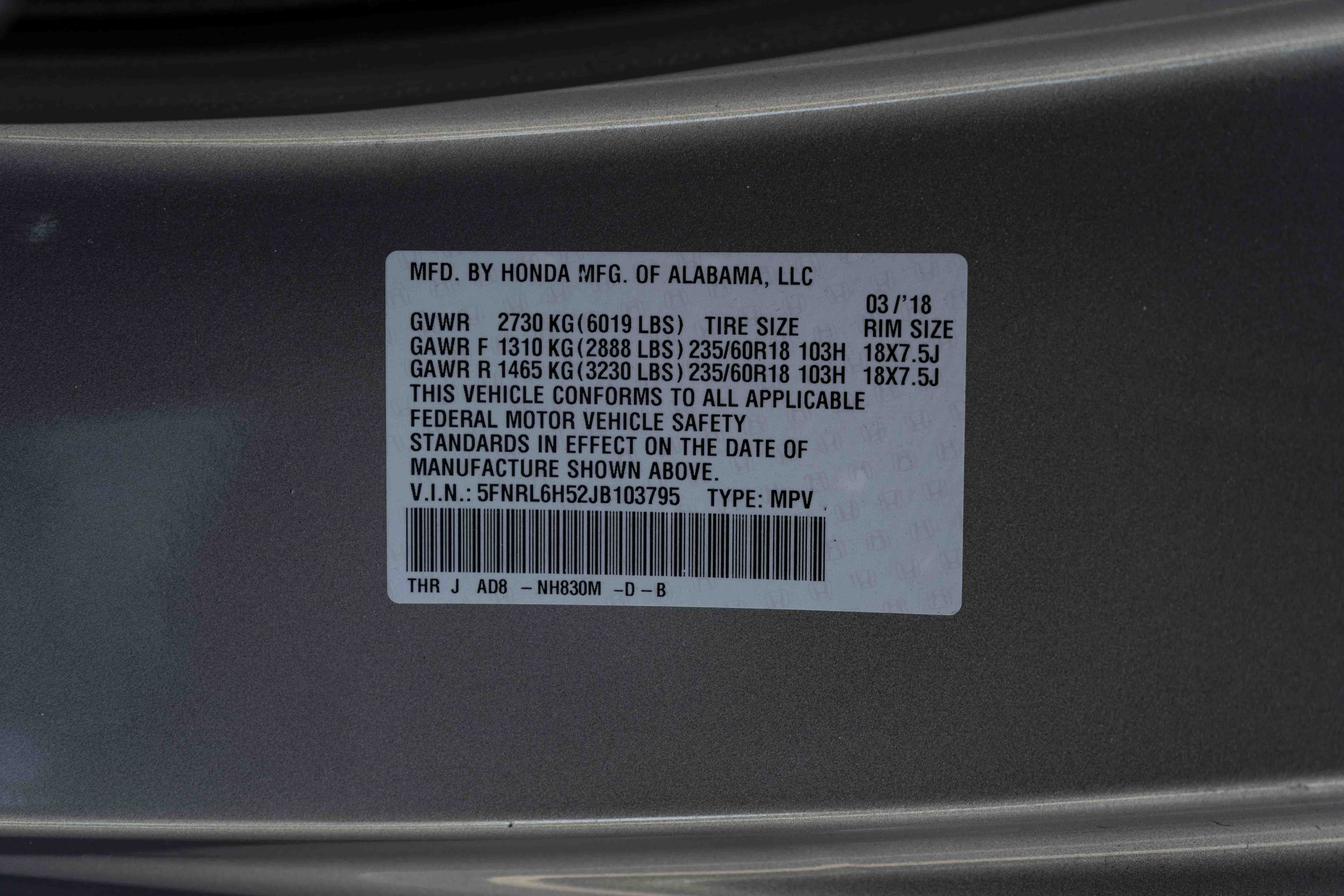 Used 2018 Honda Odyssey EX image 42