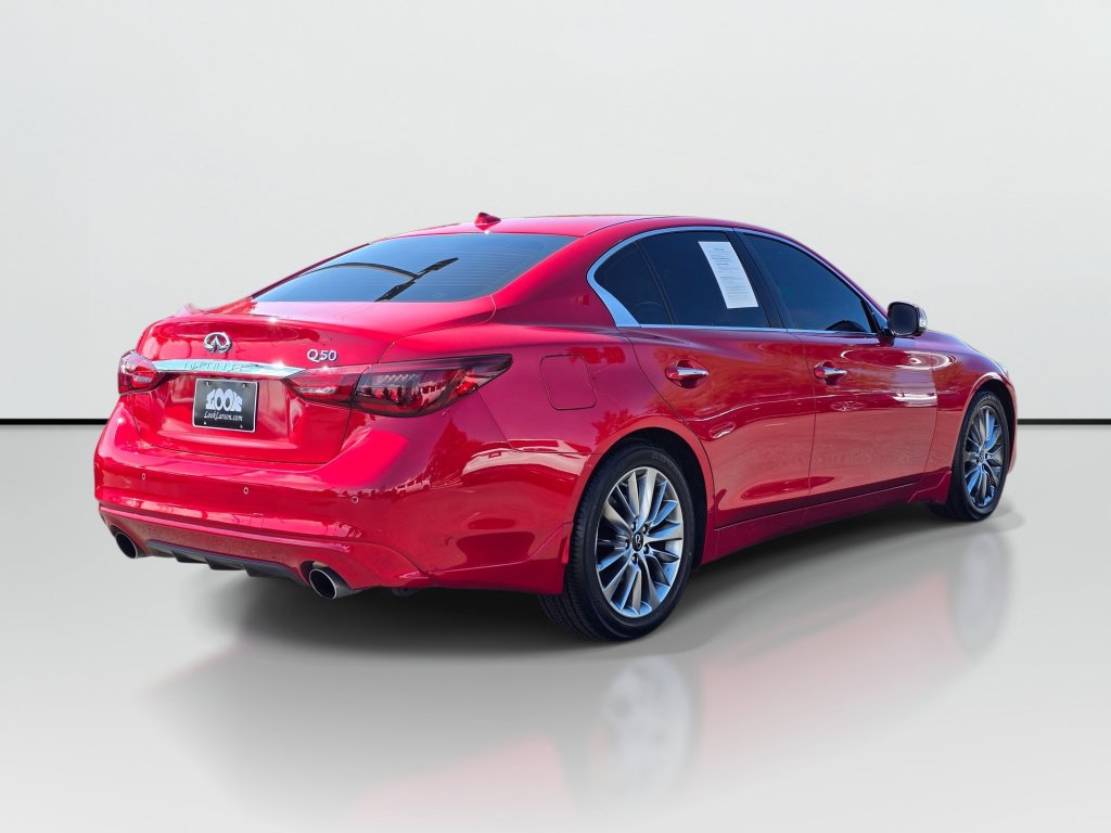 Used 2023 INFINITI Q50 Luxe w/ Cargo Package RWD image 5