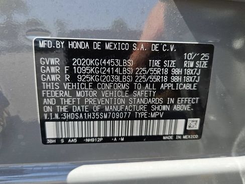 Certified 2025 Acura ADX FWD image 7