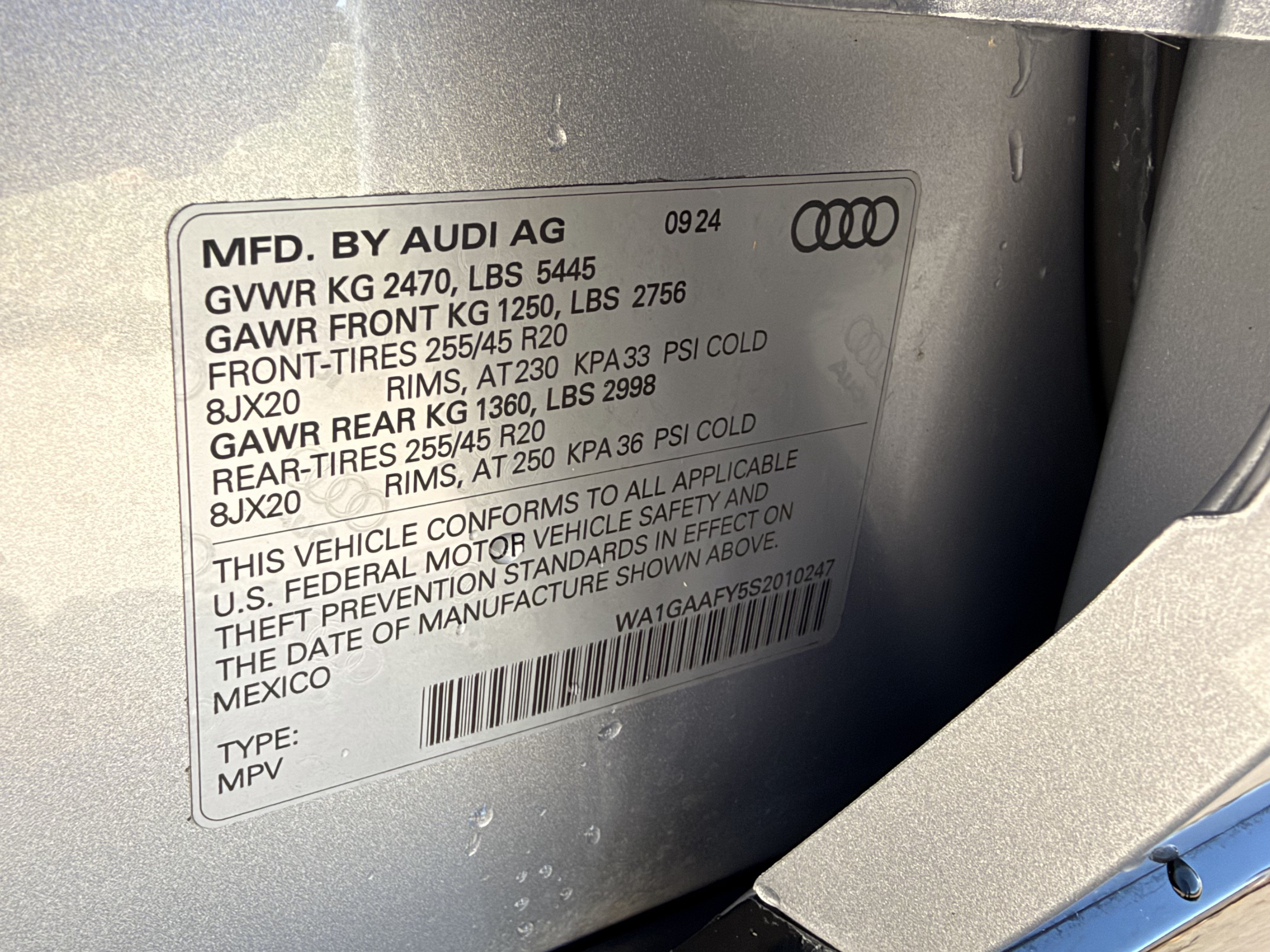Certified 2025 Audi Q5 2.0T Premium w/ Convenience Plus Package AWD/4WD image 37
