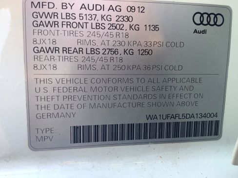 Used 2013 Audi A4 Premium Plus w/ Premium Plus Pkg AWD/4WD image 27