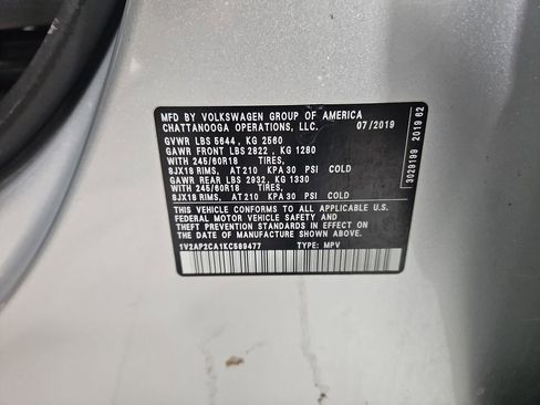 Used 2019 Volkswagen Atlas S image 28