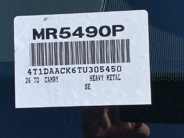 Used 2026 Toyota Camry SE FWD image 47
