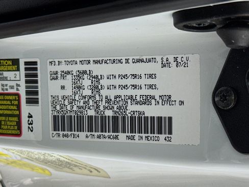 Used 2021 Toyota Tacoma SR RWD image 49