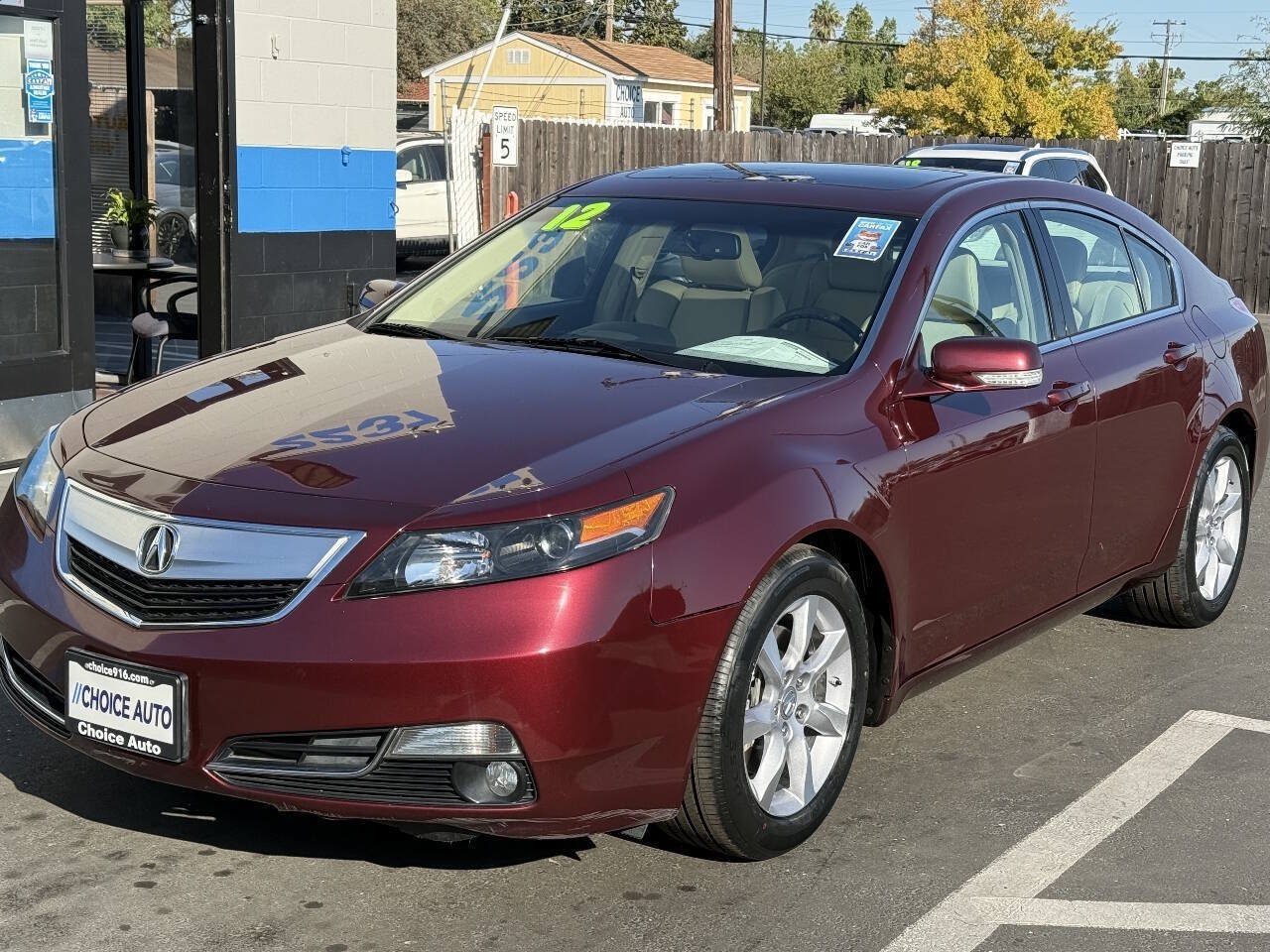 Used 2012 Acura TL w/ Technology Package FWD image 3