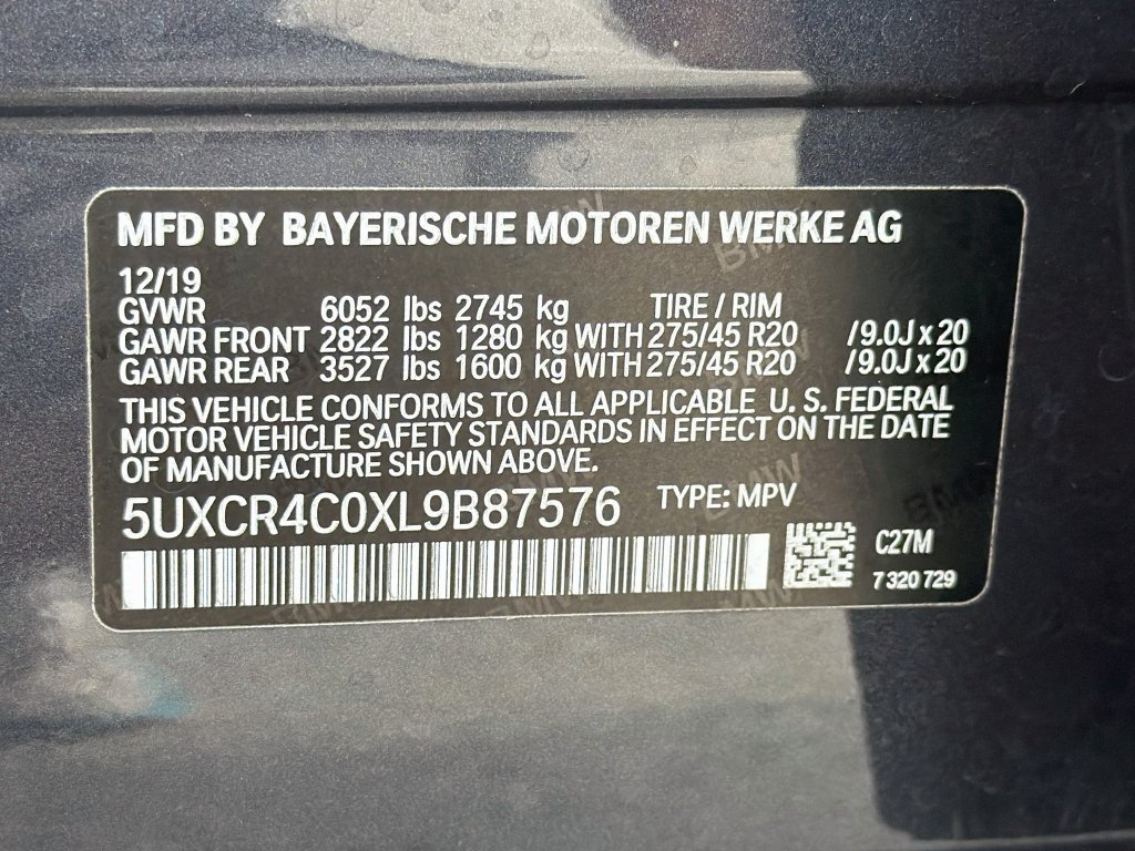 Used 2020 BMW X5 sDrive40i w/ Convenience Package RWD image 45