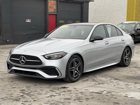 Used 2022 Mercedes-Benz C 300 4MATIC Sedan w/ AMG Line w/ Night Package image 3