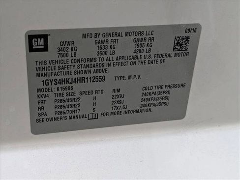 Used 2017 Cadillac Escalade ESV Luxury image 30