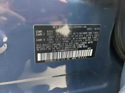 Used 2024 Subaru Ascent Touring AWD/4WD image 35