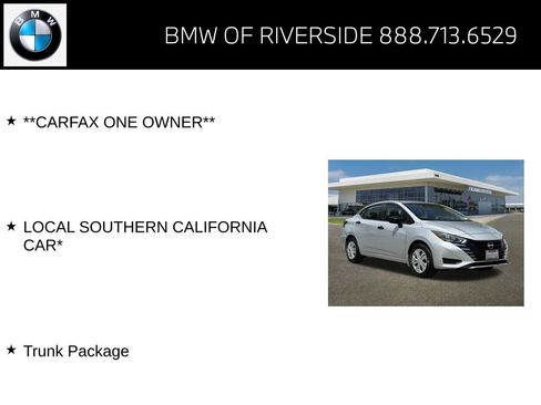 Used 2025 Nissan Versa S w/ Trunk Package FWD image 15