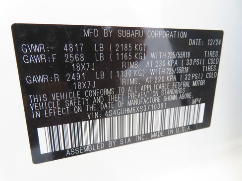 Used 2025 Subaru Crosstrek 2.5i Limited w/ Crosstrek Mirror Package image 31