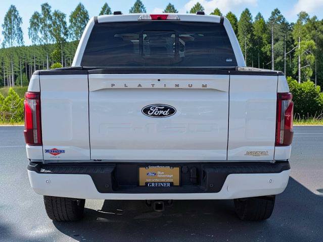 Certified 2025 Ford F150 Platinum w/ Equipment Group 702A High AWD/4WD image 4