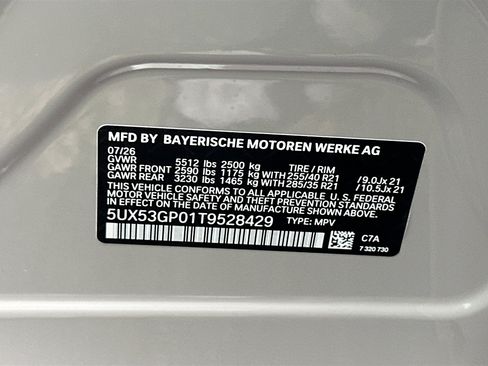 New 2026 BMW X3 xDrive30i w/ M Sport Package AWD/4WD image 27