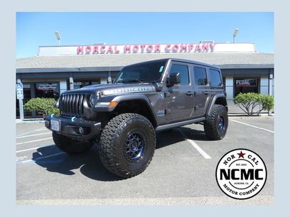 Used 2021 Jeep Wrangler Unlimited Rubicon 4xe w/ Steel Bumper Group