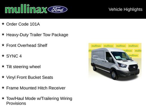 New 2026 Ford Transit 250 148 Medium Roof w/ Load Area Protection Package image 15