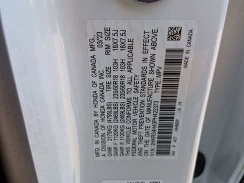 Certified 2023 Honda CR-V EX image 21