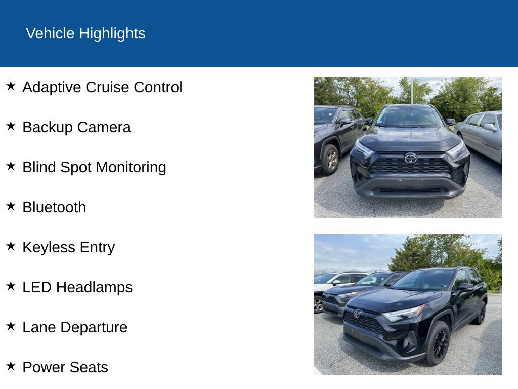 Used 2025 Toyota RAV4 XLE AWD/4WD image 2