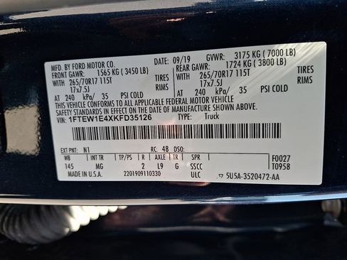 Used 2019 Ford F150 XLT w/ Equipment Group 301A Mid AWD/4WD image 27