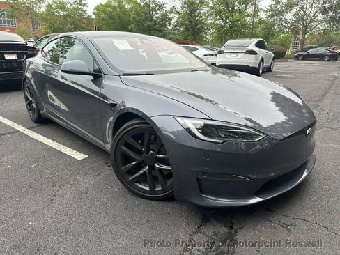 Used 2022 Tesla Model S Plaid AWD/4WD image 2