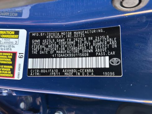 Used 2025 Toyota Camry LE w/ Convenience Package FWD image 39