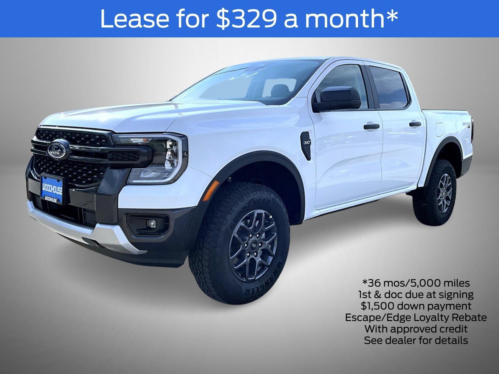 New 2026 Ford Ranger XLT w/ Trailer Tow Package AWD/4WD image 1