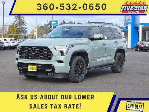 New 2026 Toyota Sequoia Platinum image 1