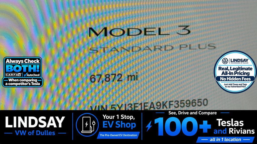Used 2019 Tesla Model 3 Standard Range Plus RWD image 29