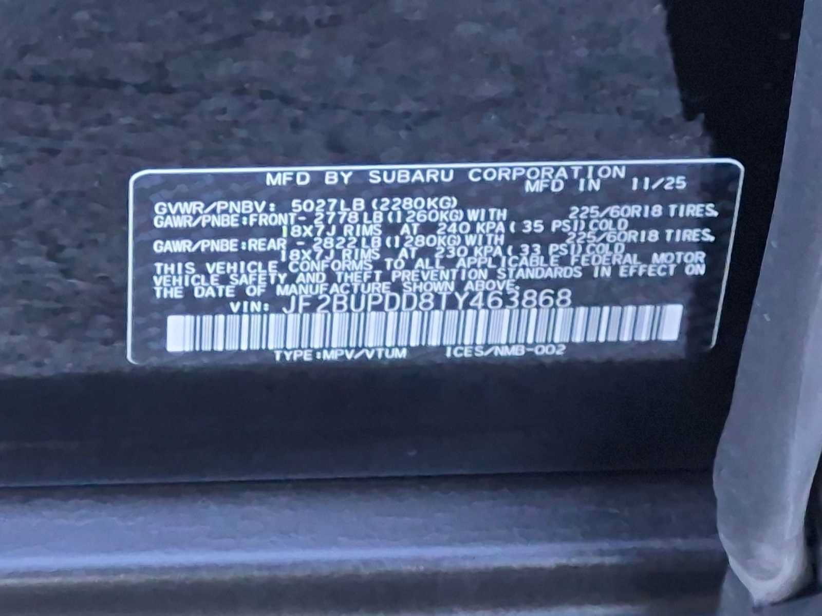 Used 2026 Subaru Outback Limited AWD/4WD image 36