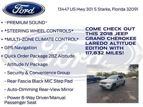 Used 2018 Jeep Grand Cherokee Altitude image 15