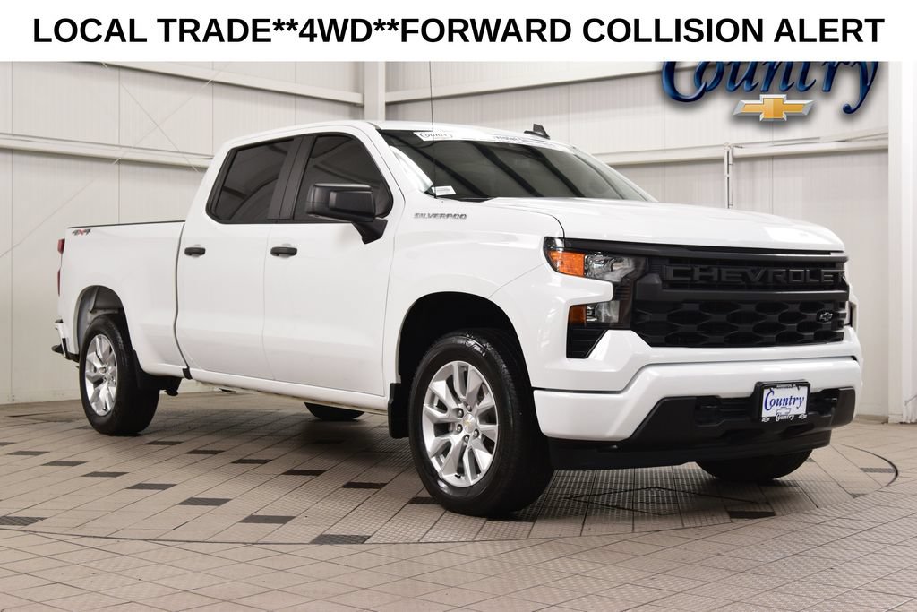 Used 2024 Chevrolet Silverado 1500 Custom AWD/4WD image 1