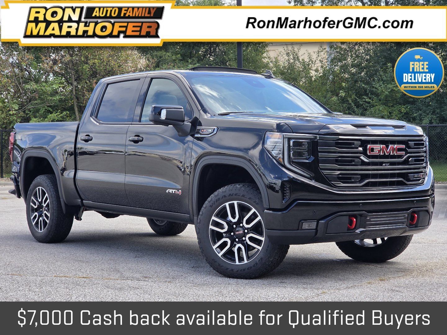 New 2026 GMC Sierra 1500 AT4 w/ AT4 Premium Package AWD/4WD 360° Tour